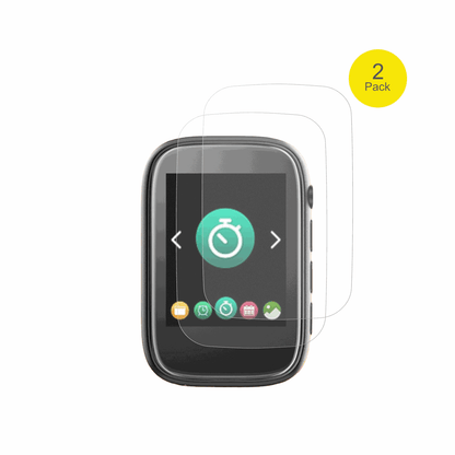 colorcoolA3 MP3-Player mit aufgebrachter dipos Flex Schutzfolie, glasklare Darstellung ohne Einschränkungen