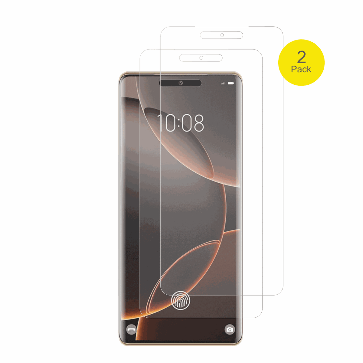 Condor80 Pro mit aufgebrachter dipos Flex Schutzfolie, glasklare Darstellung ohne Einschränkungen