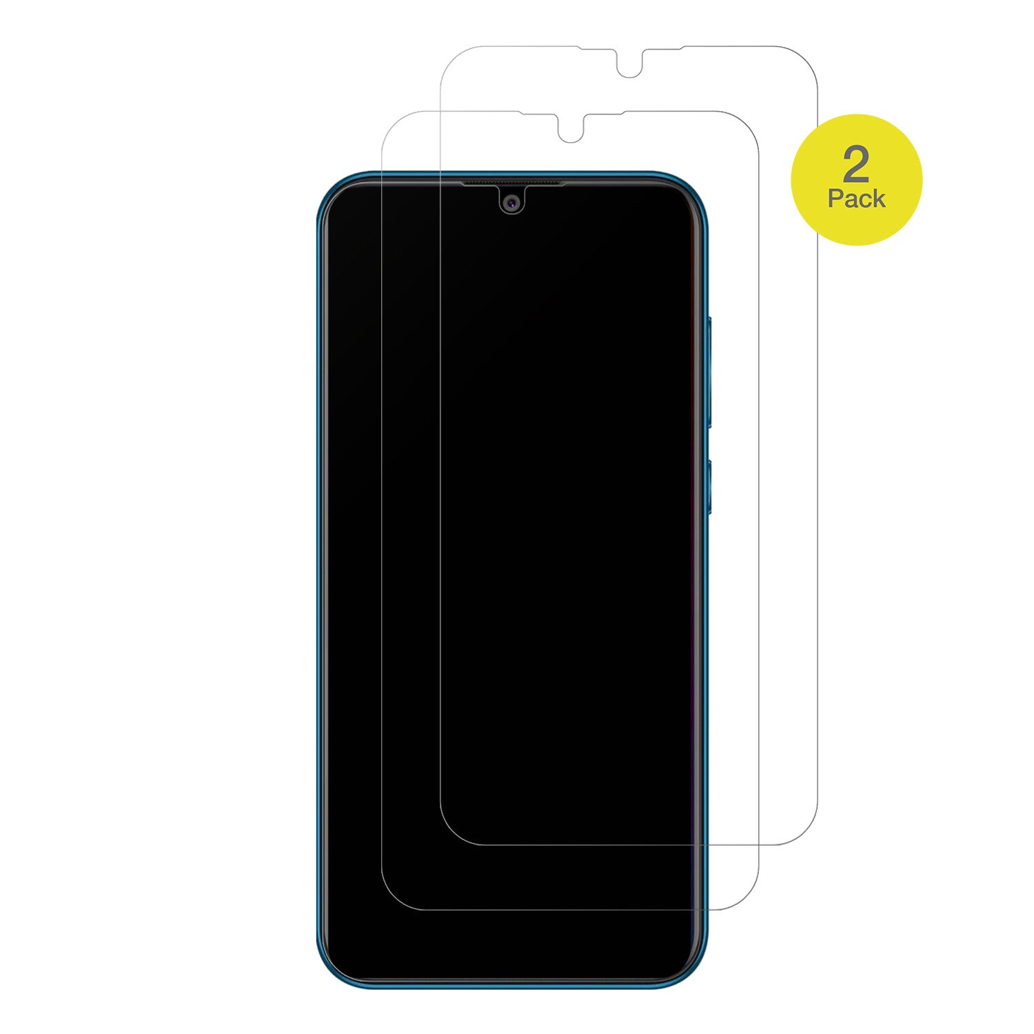 CoolpadCool 5 mit aufgebrachter dipos Flex Schutzfolie, glasklare Darstellung ohne Einschränkungen