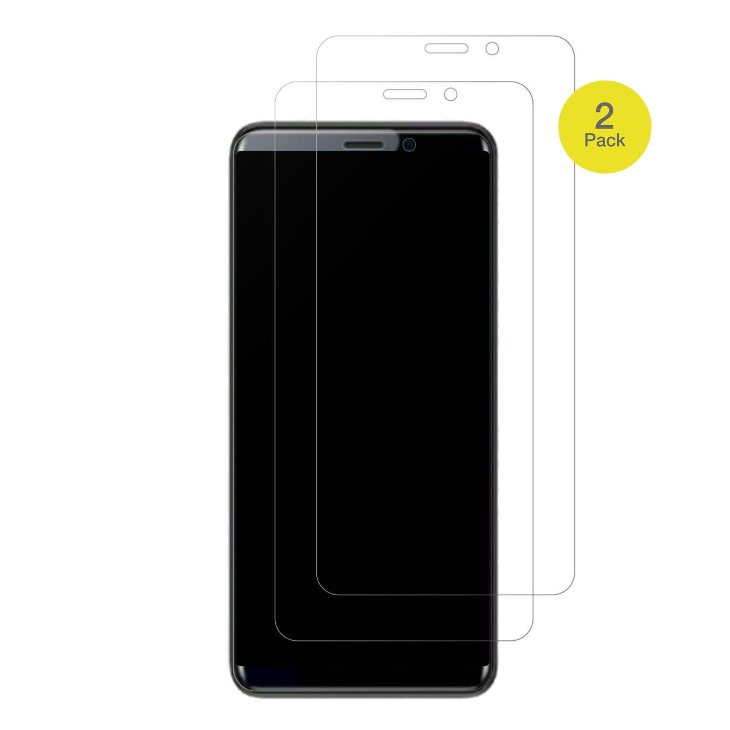 CoolpadCool Play 7C mit aufgebrachter dipos Flex Schutzfolie, glasklare Darstellung ohne Einschränkungen