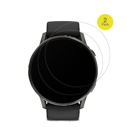GarminVenu 4 45mm mit aufgebrachter dipos Flex Schutzfolie, glasklare Darstellung ohne Einschränkungen