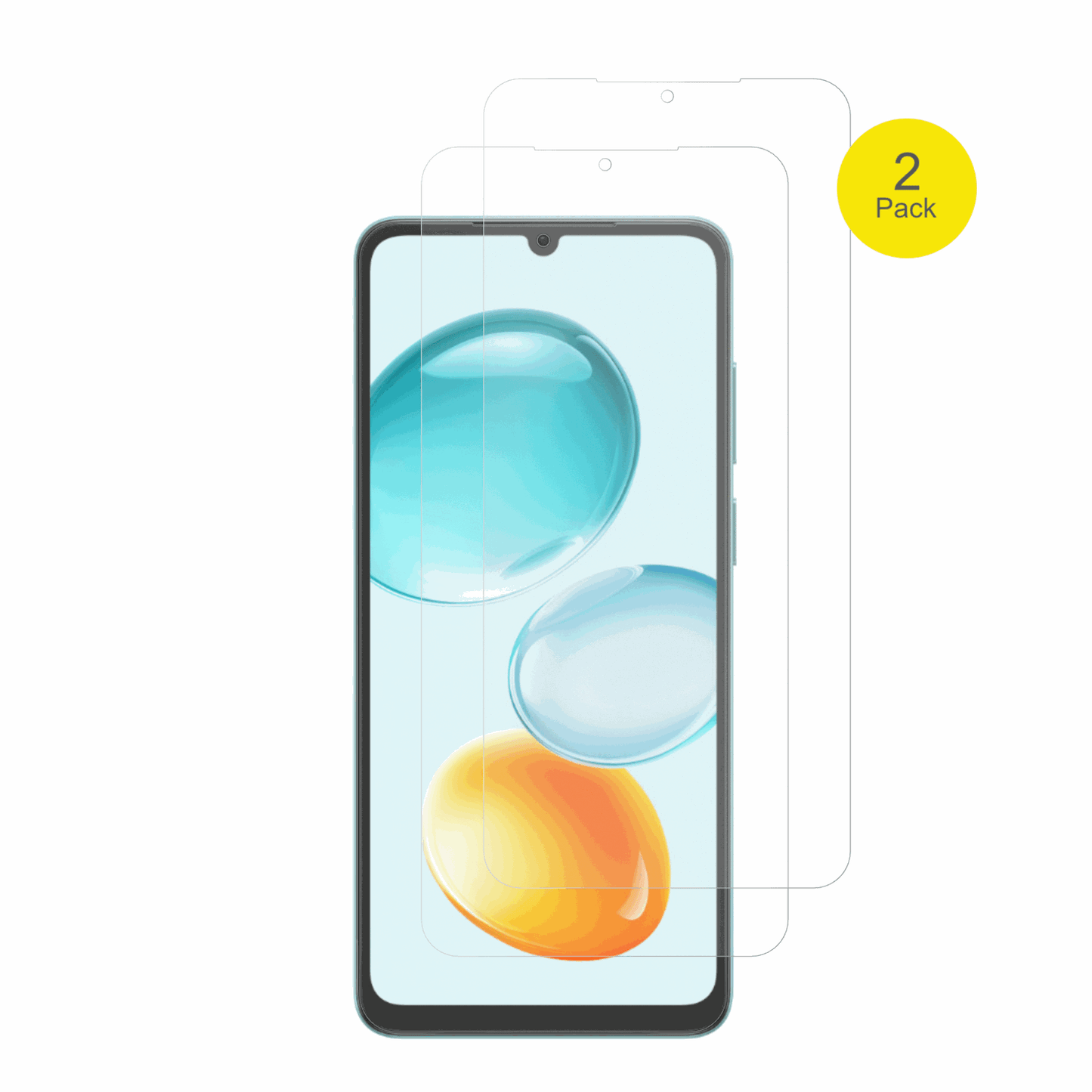 HonorPlay 11C mit aufgebrachter dipos Flex Schutzfolie, glasklare Darstellung ohne Einschränkungen