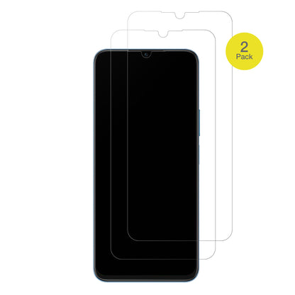 HonorX8 5G mit aufgebrachter dipos Flex Schutzfolie, glasklare Darstellung ohne Einschränkungen