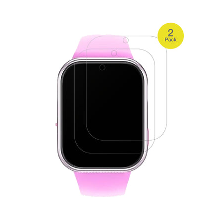 IgreemanKinder Smartwatch mit aufgebrachter dipos Flex Schutzfolie, glasklare Darstellung ohne Einschränkungen