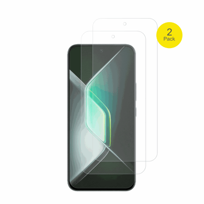 InfinixGT 50 Pro mit aufgebrachter dipos Flex Schutzfolie, glasklare Darstellung ohne Einschränkungen