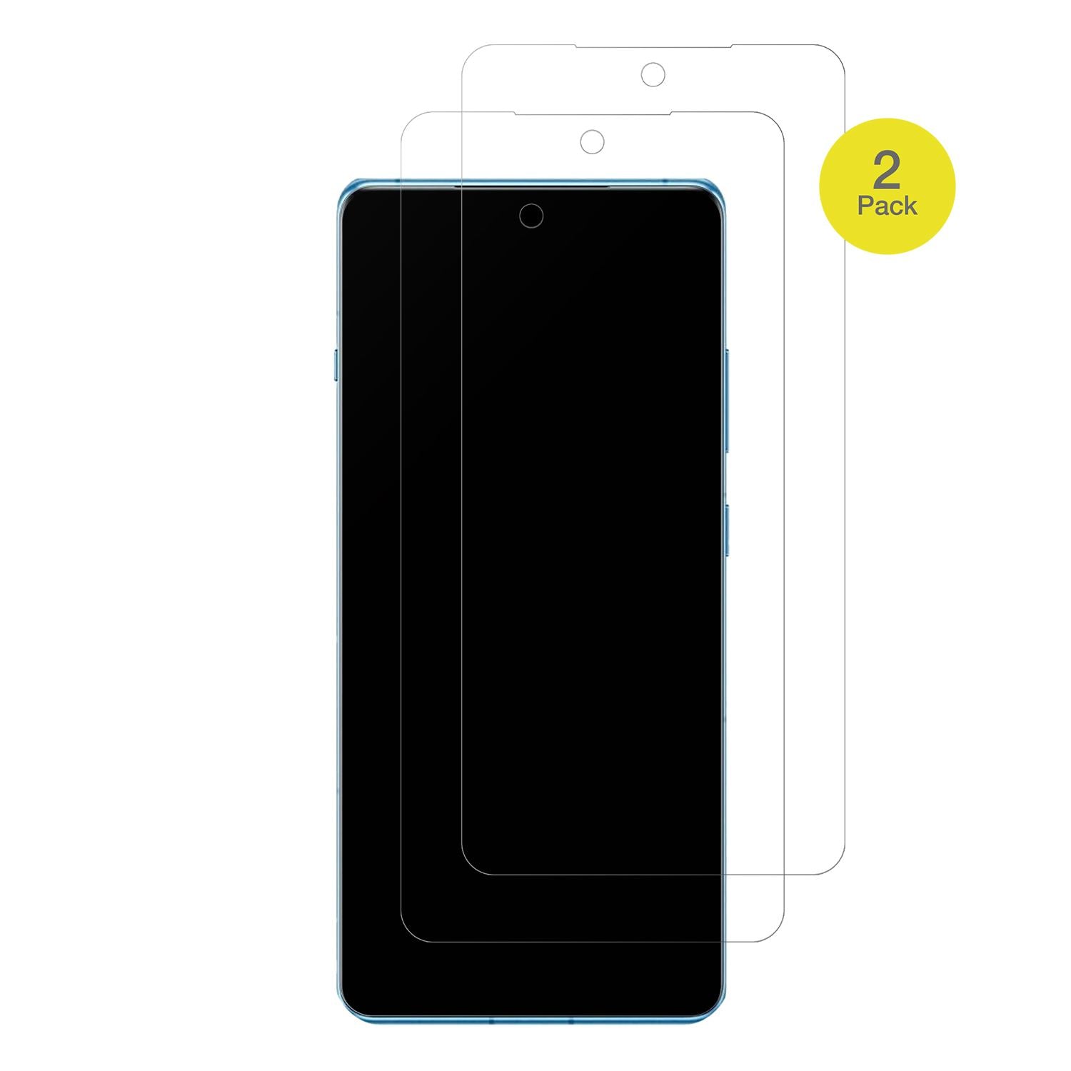 OnePlus12R 5G mit aufgebrachter dipos Flex Schutzfolie, glasklare Darstellung ohne Einschränkungen