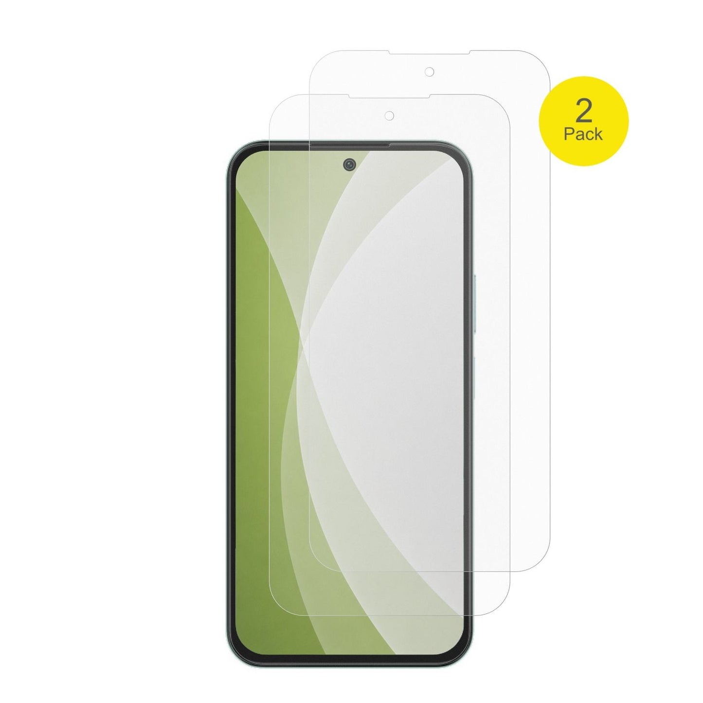 OnePlusN6 mit aufgebrachter dipos Flex Schutzfolie, glasklare Darstellung ohne Einschränkungen