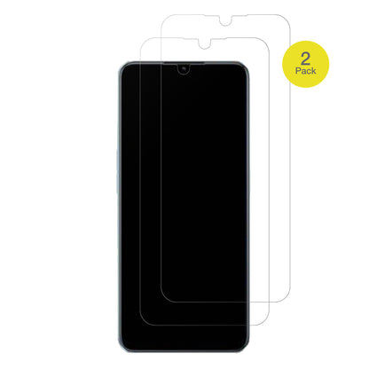 OPPOA58x mit aufgebrachter dipos Flex Schutzfolie, glasklare Darstellung ohne Einschränkungen