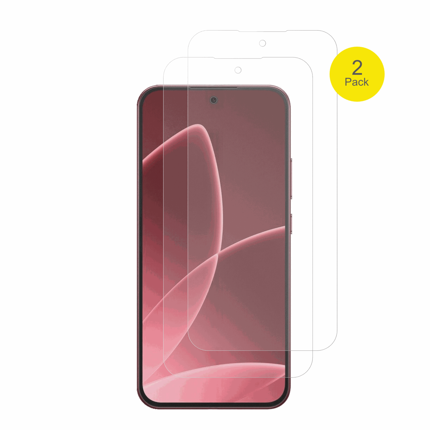 OppoF33 Pro 5G mit aufgebrachter dipos Flex Schutzfolie, glasklare Darstellung ohne Einschränkungen