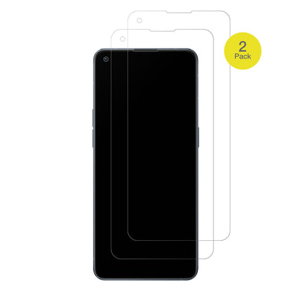 OppoReno6 mit aufgebrachter dipos Flex Schutzfolie, glasklare Darstellung ohne Einschränkungen