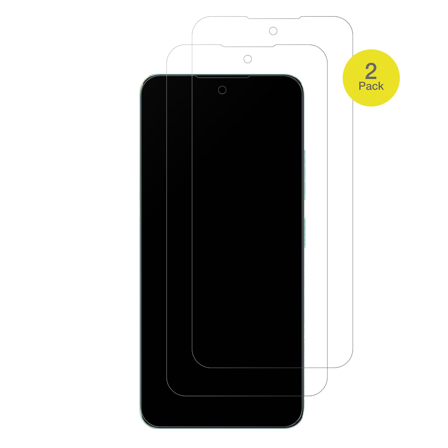 OukitelC58 Pro mit aufgebrachter dipos Flex Schutzfolie, glasklare Darstellung ohne Einschränkungen
