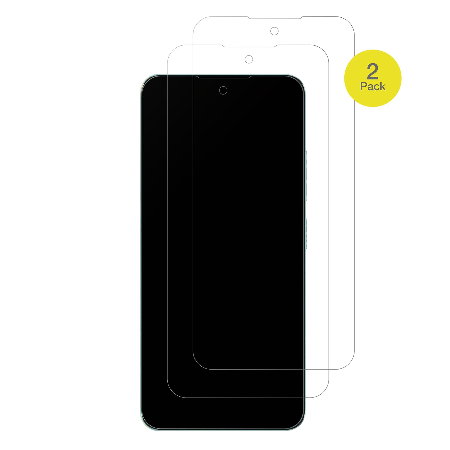 OukitelC58 Pro mit aufgebrachter dipos Flex Schutzfolie, glasklare Darstellung ohne Einschränkungen