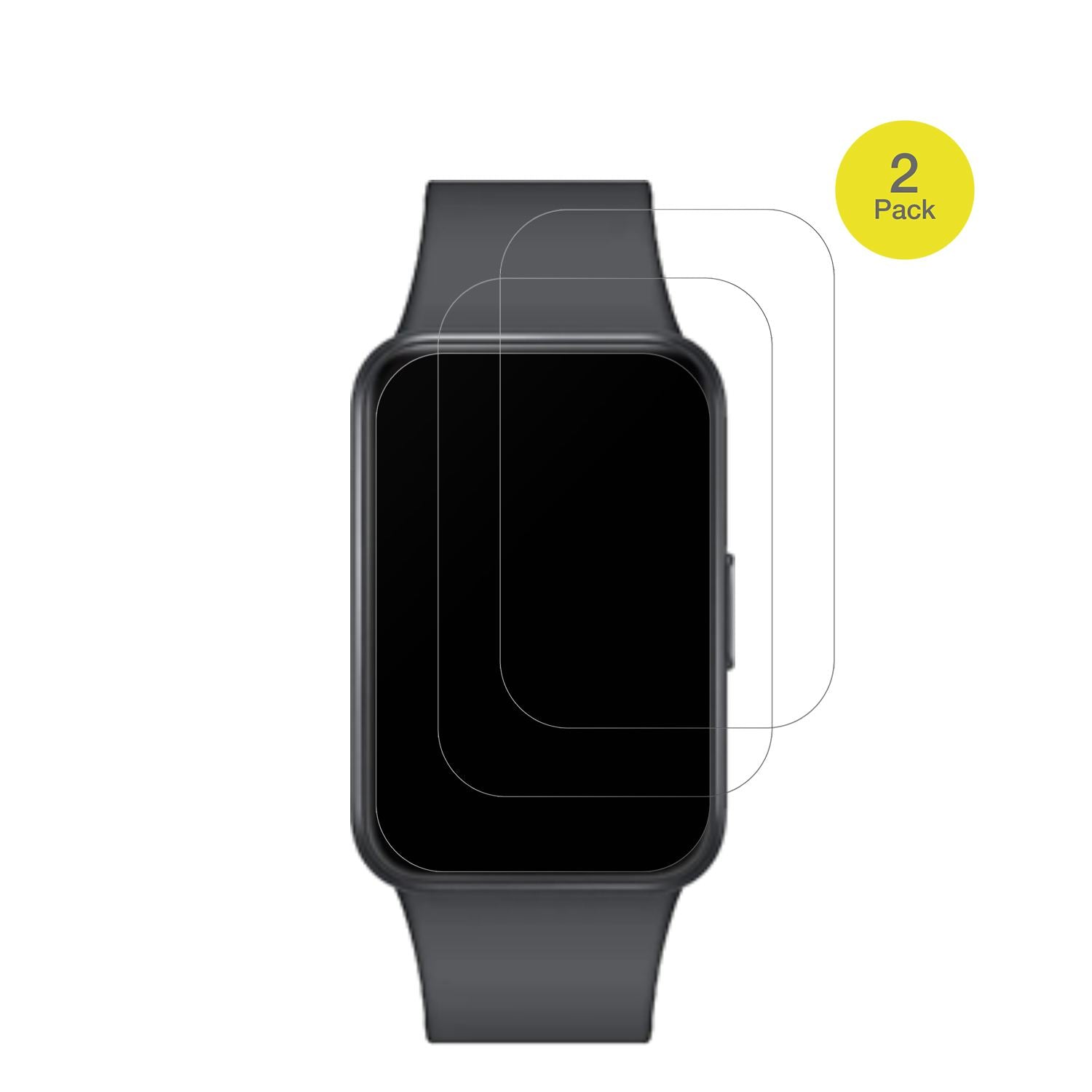 SamsungGalaxy Fit 3 mit aufgebrachter dipos Flex Schutzfolie, glasklare Darstellung ohne Einschränkungen
