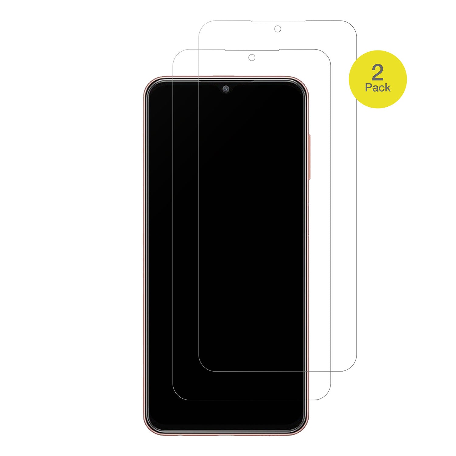 SamsungGalaxy M13 mit aufgebrachter dipos Flex Schutzfolie, glasklare Darstellung ohne Einschränkungen