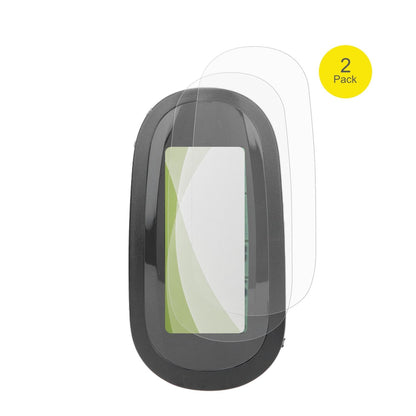 SPORTARCKT-LCD6 mit aufgebrachter dipos Flex Schutzfolie, glasklare Darstellung ohne Einschränkungen
