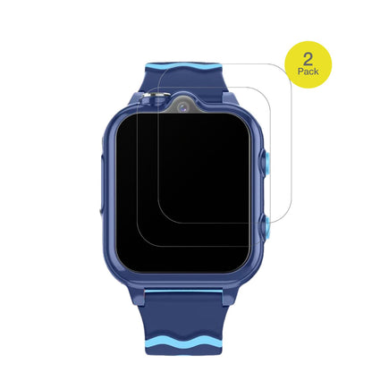 SytifroD35 Kindersmartwatch mit aufgebrachter dipos Flex Schutzfolie, glasklare Darstellung ohne Einschränkungen