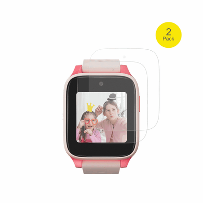 TCLMovetime Kids Watch MT46 mit aufgebrachter dipos Flex Schutzfolie, glasklare Darstellung ohne Einschränkungen