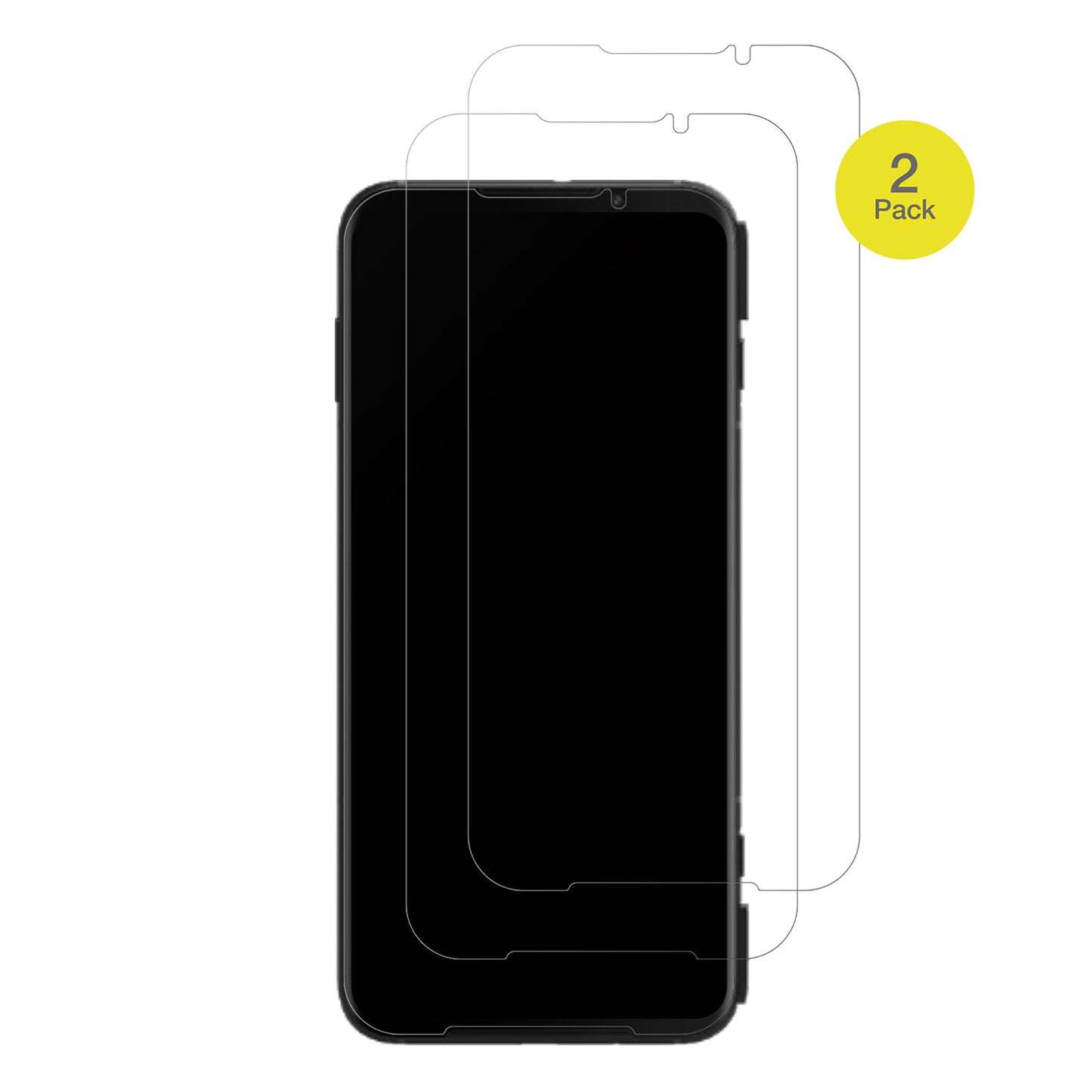 XiaomiBlackshark 3 Pro mit aufgebrachter dipos Flex Schutzfolie, glasklare Darstellung ohne Einschränkungen