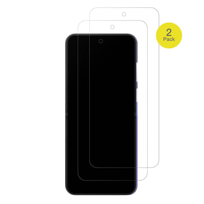 XiaomiMix Flip 2 mit aufgebrachter dipos Flex Schutzfolie, glasklare Darstellung ohne Einschränkungen
