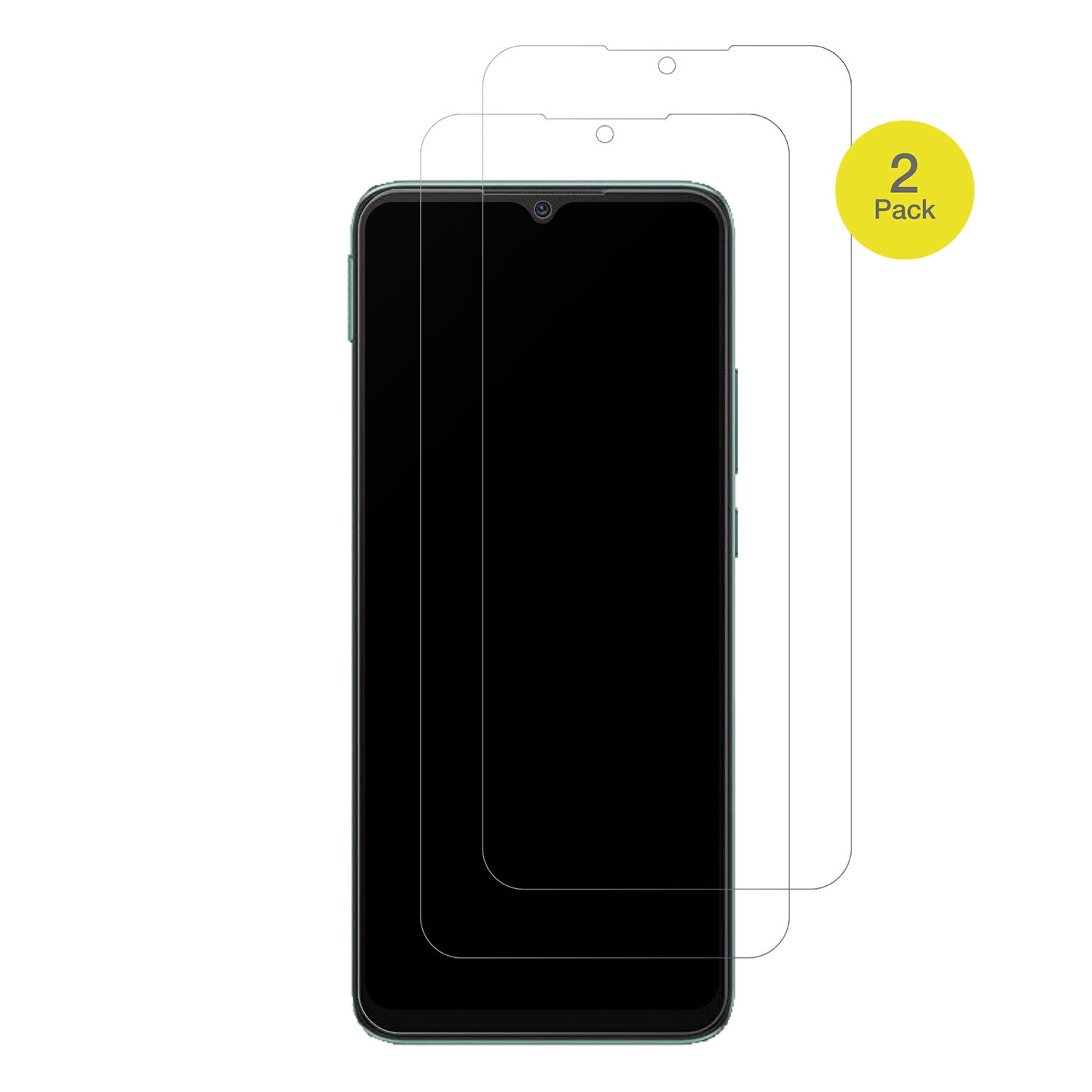 XiaomiPoco C40 mit aufgebrachter dipos Flex Schutzfolie, glasklare Darstellung ohne Einschränkungen