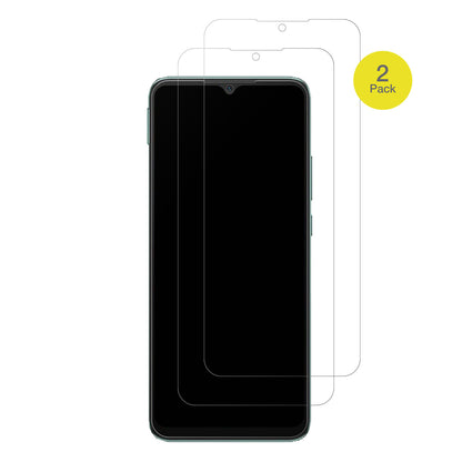 XiaomiPoco C40 mit aufgebrachter dipos Flex Schutzfolie, glasklare Darstellung ohne Einschränkungen