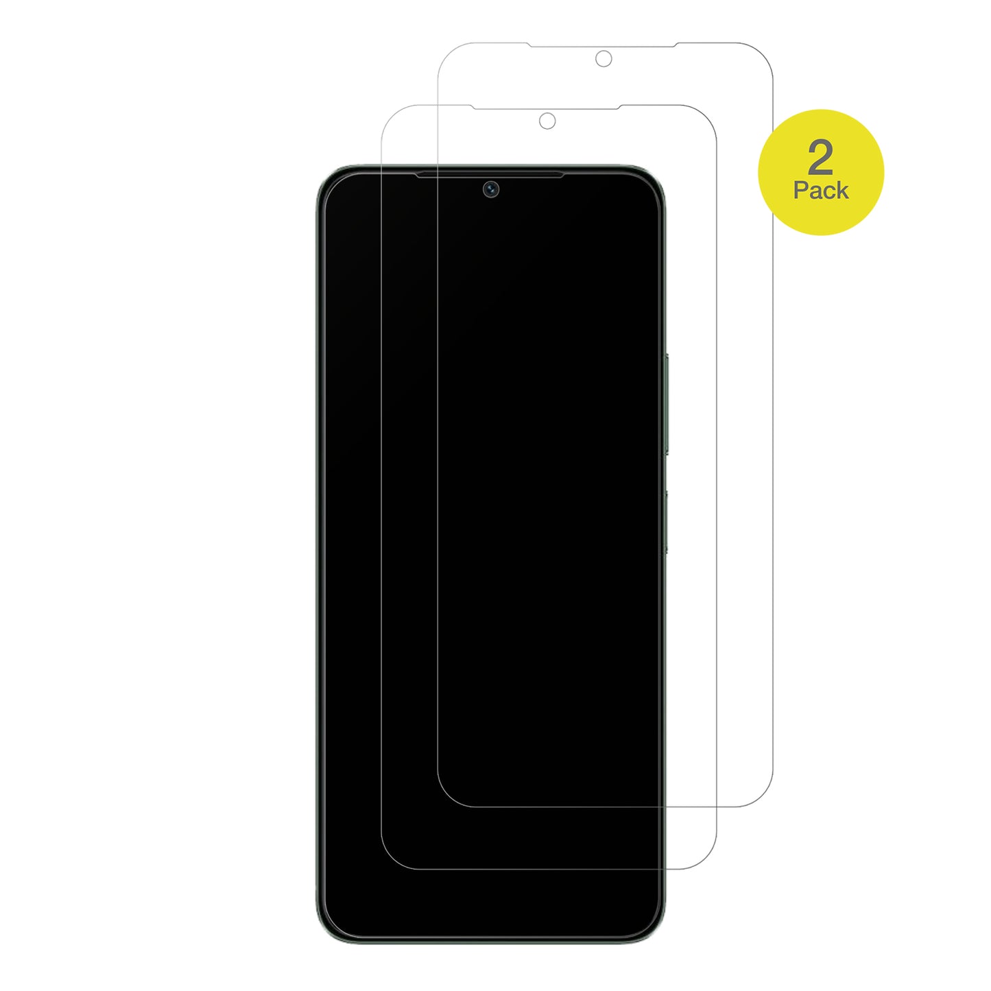 XiaomiRedmi A3 mit aufgebrachter dipos Flex Schutzfolie, glasklare Darstellung ohne Einschränkungen