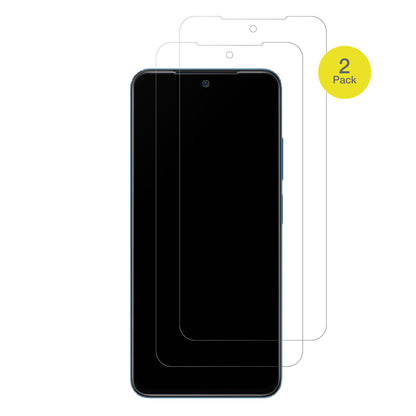 XiaomiRedmi Note 11 4G mit aufgebrachter dipos Flex Schutzfolie, glasklare Darstellung ohne Einschränkungen