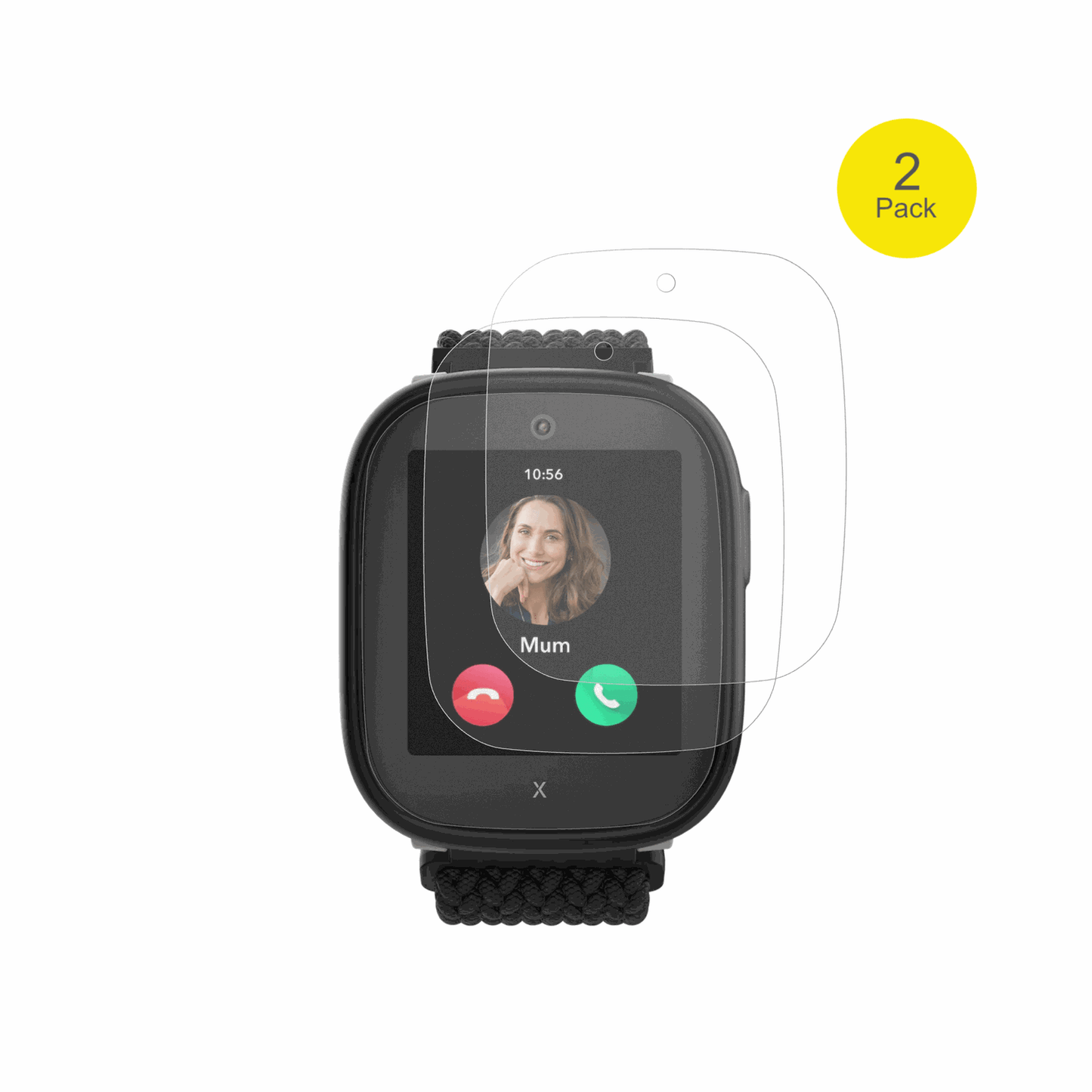 XploraX6 Play eSIM (2. Generation) mit aufgebrachter dipos Flex Schutzfolie, glasklare Darstellung ohne Einschränkungen