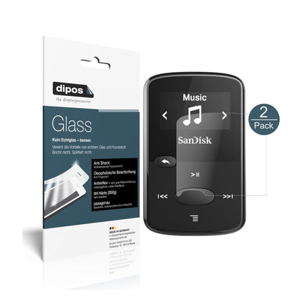 1x 9H Schutzfolie matt für SanDisk Clip Jam Panzerfolie