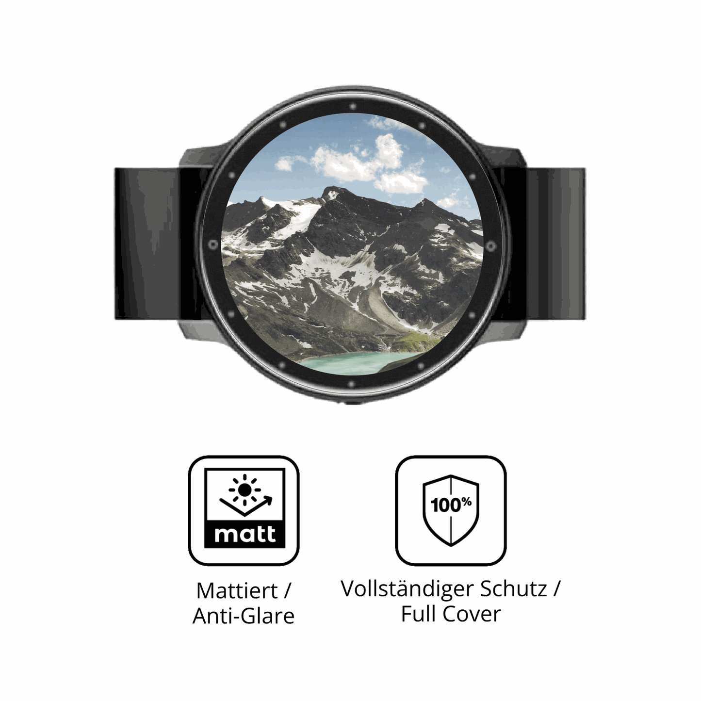 Flexible TPU-Folie passend zugeschnitten für FOGOIN VitalPulse, vollständige Abdeckung