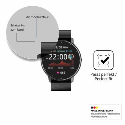 Besonders flexibler Displayschutz mit Anti-Shock-Schicht im Materialmix