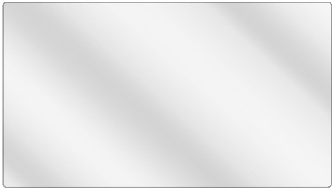 dipos Displayschutz für Format 22.0 Zoll Wide 474 x 297 mm, transparente Oberfläche, geringe Dicke und perfekte Passform