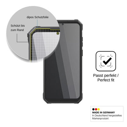 Blickschutzfolie für Fossibot F125 matt Schutzfolie Privacy