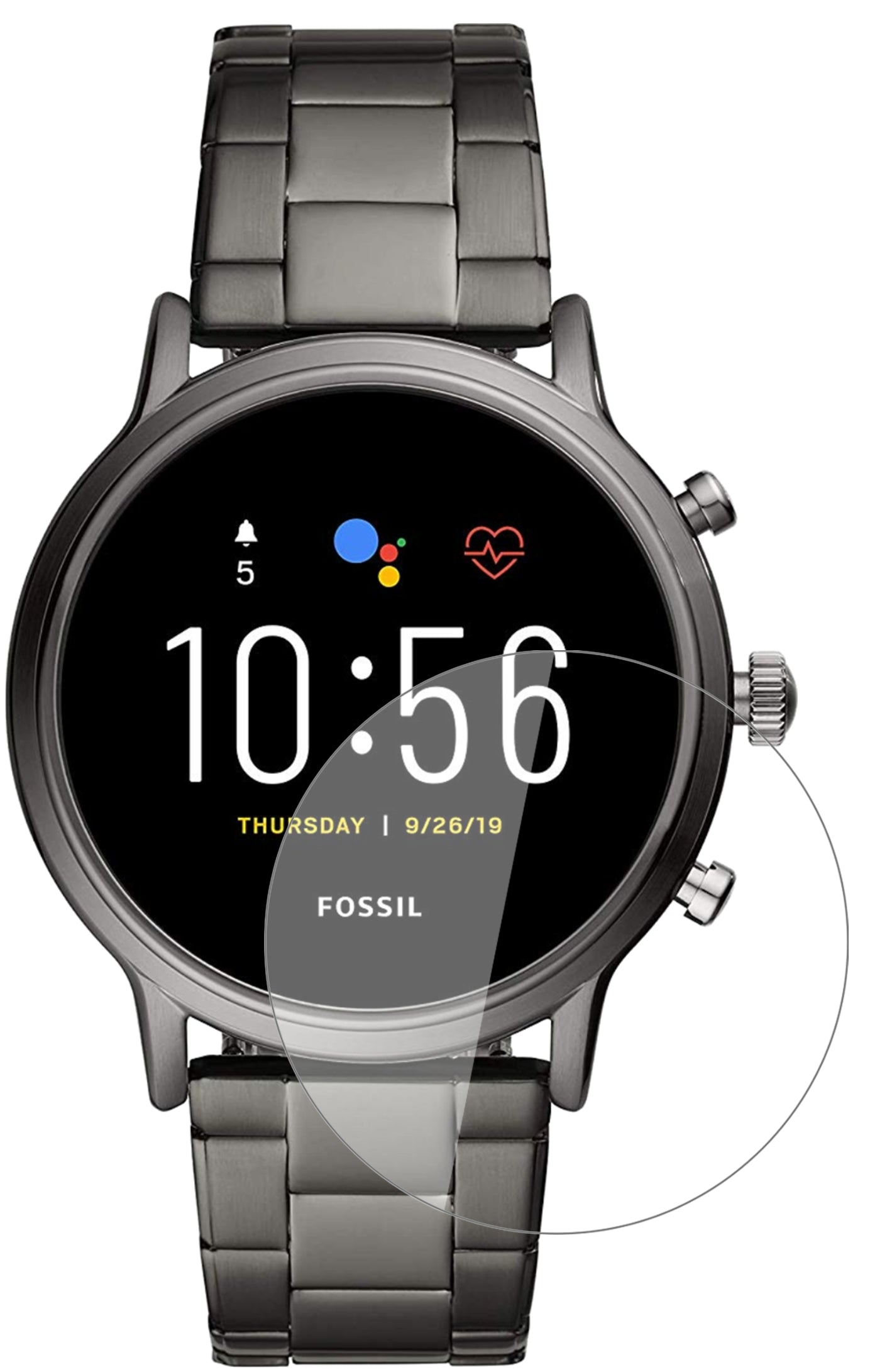 1x 9H Schutzfolie für Fossil Gen 5 Smartwatch Panzerfolie