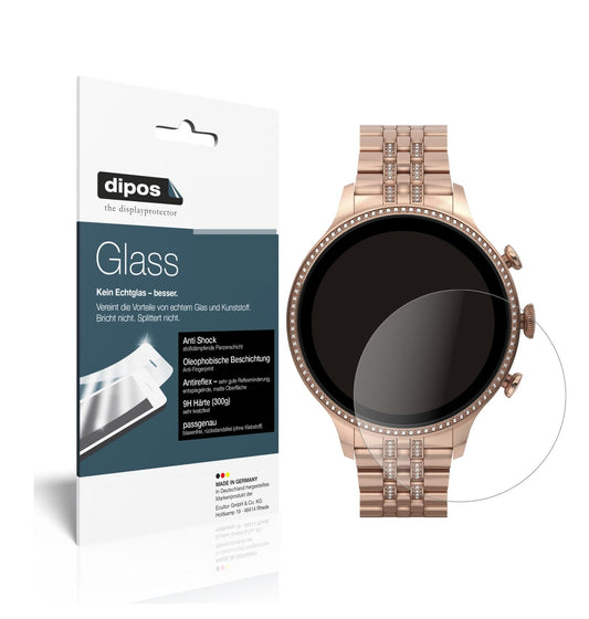 2x 9H Schutzfolie matt für Fossil Gen 6 (42 mm) Smartwatch Panzerfolie