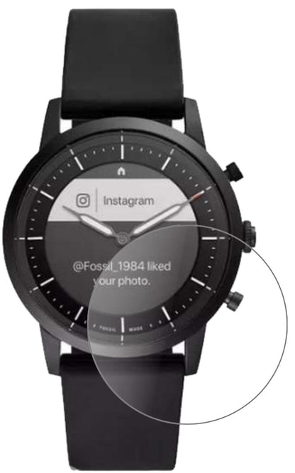 1x 9H Schutzfolie matt für Fossil Hybrid HR Panzerfolie