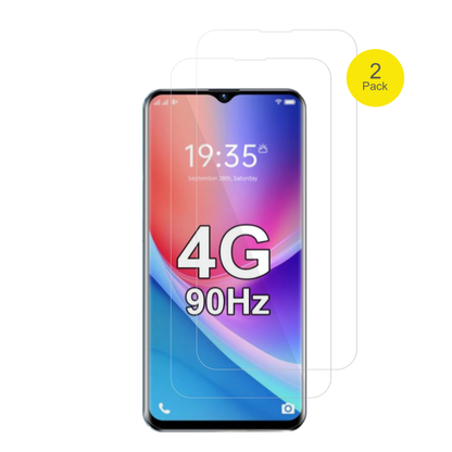 FOXIONOH88 mit aufgebrachter dipos Displayschutzfolie, glasklare Darstellung ohne Einschränkungen