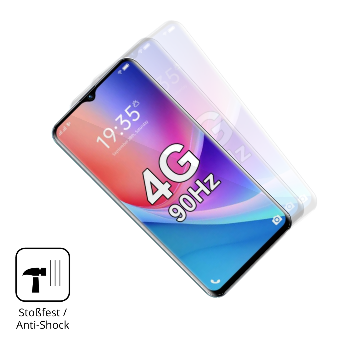 Schutz gegen Kratzer auf dem FOXIONO H88 Glas durch Schlüssel oder Ähnliches