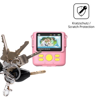 Schutz gegen Kratzer auf dem Frelisty Kinder Digitalkamera 1080P Glas durch Schlüssel oder Ähnliches