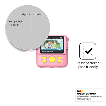 Schutzfolie mit optimaler Passform, zur Verwendung mit Hüllen geeignet