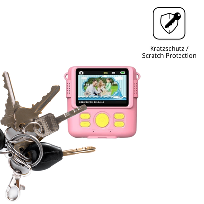 Schutz gegen Kratzer auf dem Frelisty Kinder Digitalkamera 1080P Glas durch Schlüssel oder Ähnliches