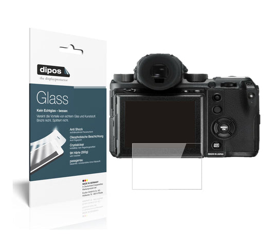 2x 9H Schutzfolie für Fujifilm GFX 50S II Panzerfolie