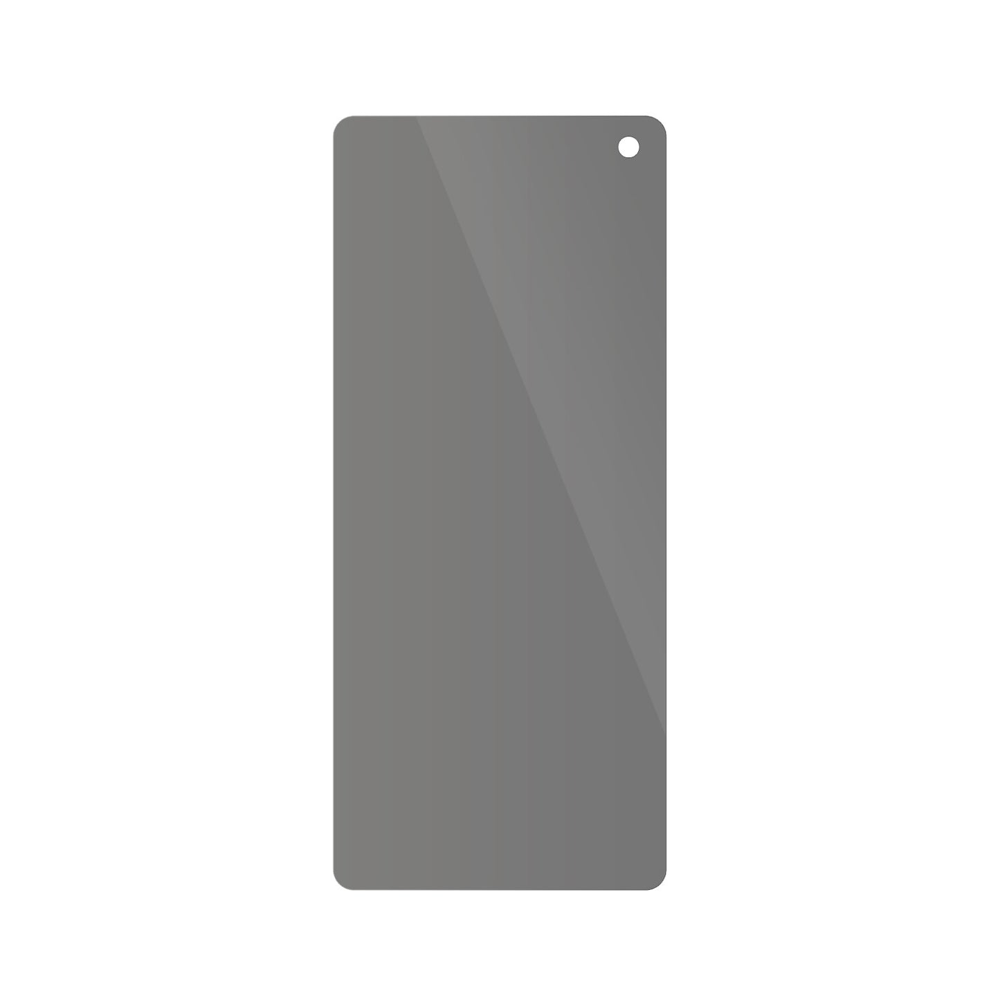 dipos Displayschutz für Fujitsu Arrows 5G F-51A, mit Blickschutzfilter und perfekter Passform auch für die Rundungen