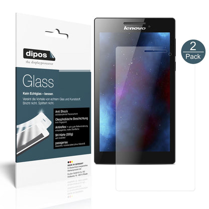 1x 9H Schutzfolie matt für Lenovo Tab 2 A7-10 Panzerfolie