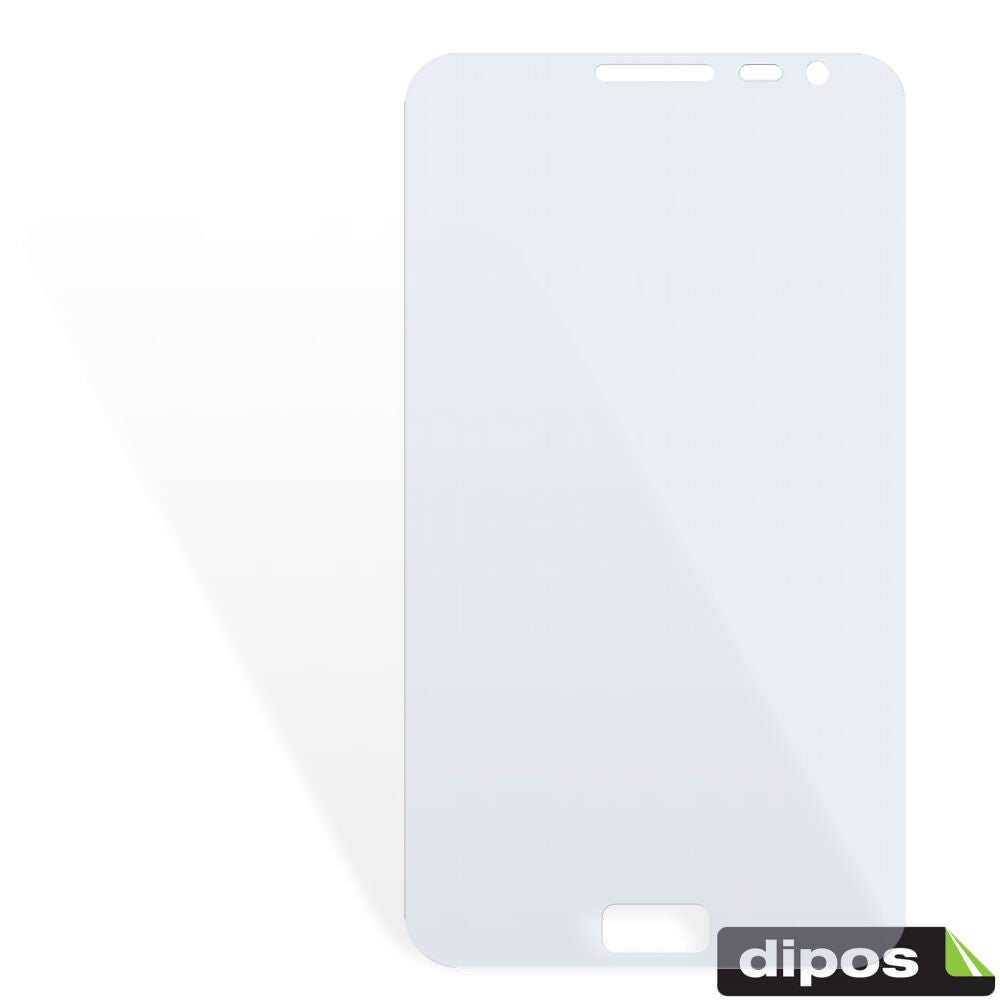 dipos Displayschutz für Galaxy Note N7000 Samsung, transparente Oberfläche, geringe Dicke und perfekte Passform