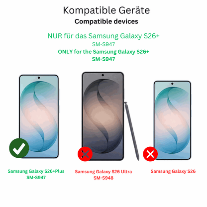 4x Schutzfolie matt für Samsung Galaxy S26 Plus Display-Schutzfolie