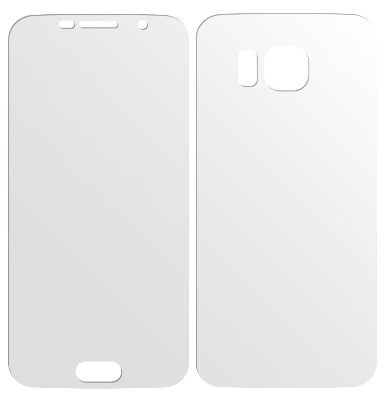 dipos Displayschutz für Galaxy S6 Samsung, mattierte Oberfläche, geringe Dicke und perfekte Passform