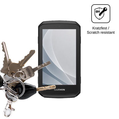 2x 9H Schutzfolie matt für Garmin Edge 1060 Panzerfolie