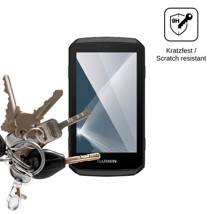 2x 9H Schutzfolie für Garmin Edge 1060 Panzerfolie