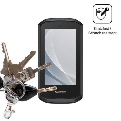 2x 9H Schutzfolie matt für Garmin Edge Explore 3 Panzerfolie